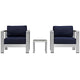 Modway EEI-2599 Shore 3 Piece Outdoor Patio Aluminum Sectional Sofa Set | Outdoor Sofas, Loveseats & Sectionals | Modishstore-26
