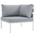 Modway Harmony Outdoor Patio Aluminum Corner Sofa | Outdoor Chairs | Modishstore-17