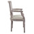 Modway Penchant Vintage French Fabric Dining Armchair
