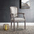 Modway Penchant Vintage French Fabric Dining Armchair