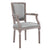 Modway Penchant Vintage French Fabric Dining Armchair