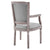 Modway Penchant Vintage French Fabric Dining Armchair