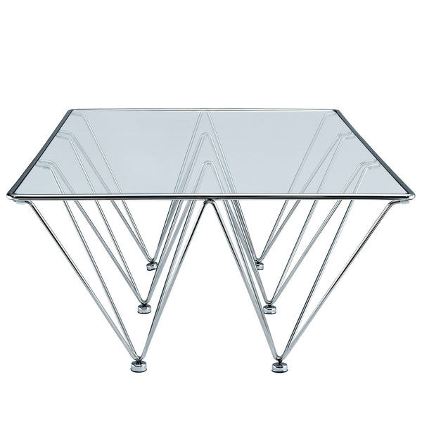 Modway Prism Rectangle Coffee Table - Clear | Coffee Tables | Modishstore-4