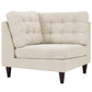 Modway Empress Upholstered Fabric Corner Sofa | Sofas | Modishstore-10