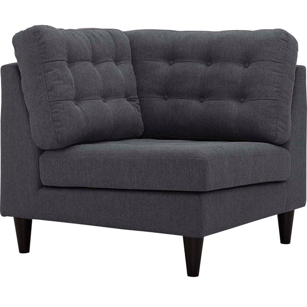 Modway Empress Upholstered Fabric Corner Sofa | Sofas | Modishstore-21