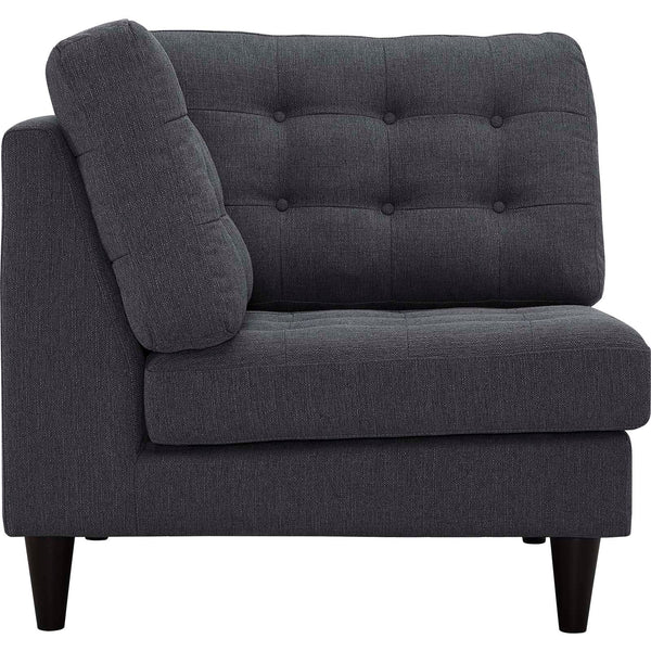 Modway Empress Upholstered Fabric Corner Sofa | Sofas | Modishstore-20