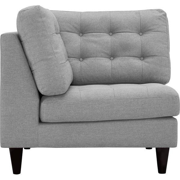 Modway Empress Upholstered Fabric Corner Sofa | Sofas | Modishstore-19