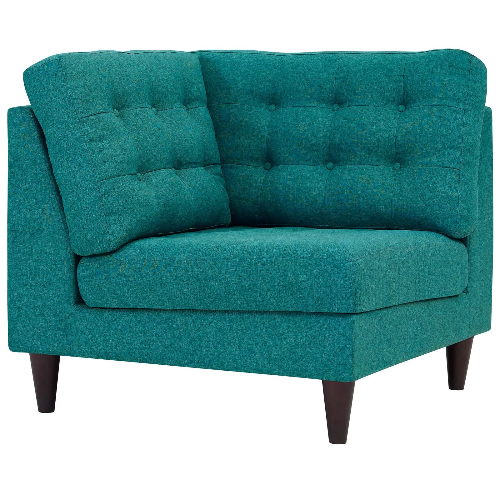 Modway Empress Upholstered Fabric Corner Sofa | Sofas | Modishstore-13