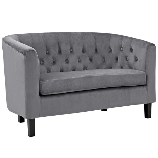 Modway Prospect Velvet Loveseat | Loveseats | Modishstore-25