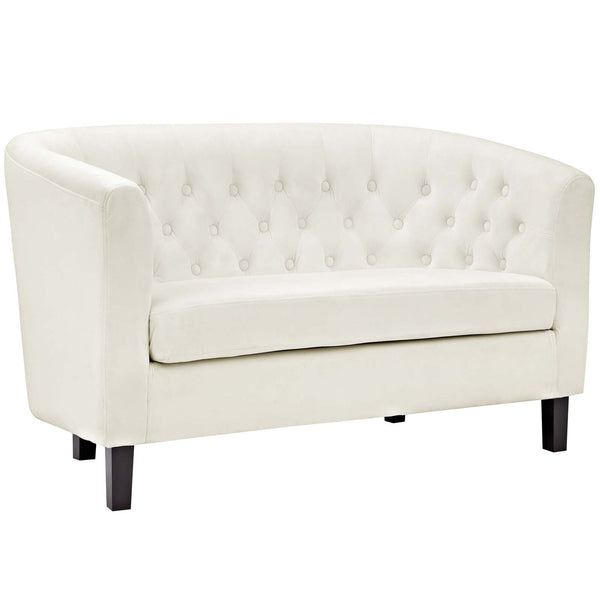 Modway Prospect Velvet Loveseat | Loveseats | Modishstore-24