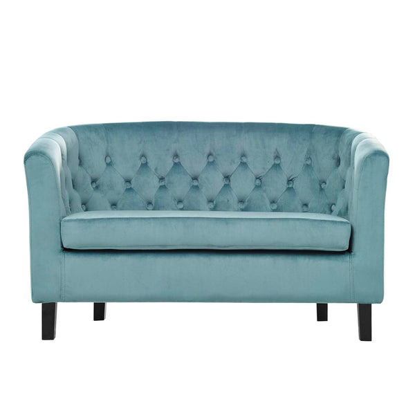 Modway Prospect Velvet Loveseat | Loveseats | Modishstore-21