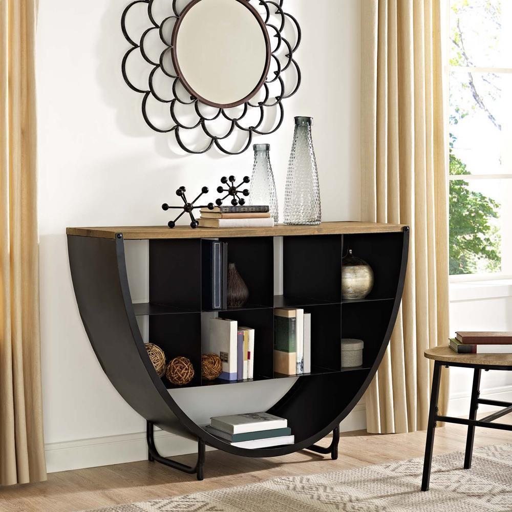 Modway Gladden Stand - Brown | Console Tables | Modishstore