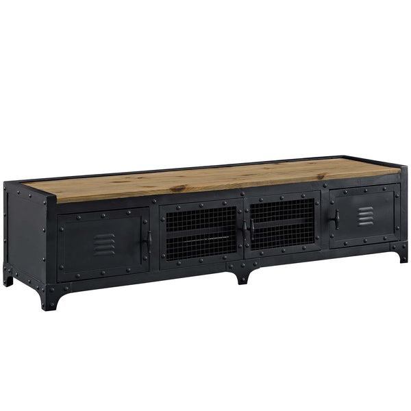 Modway Dungeon TV Stand - Black | TV Stands | Modishstore-2