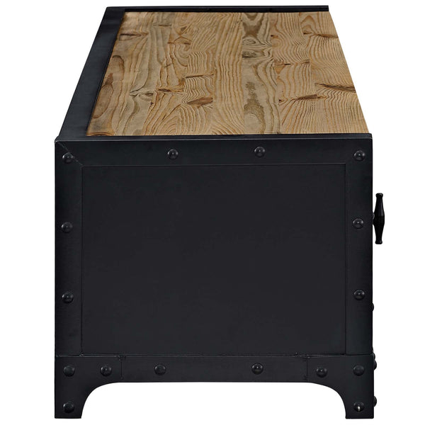Modway Dungeon TV Stand - Black | TV Stands | Modishstore-3