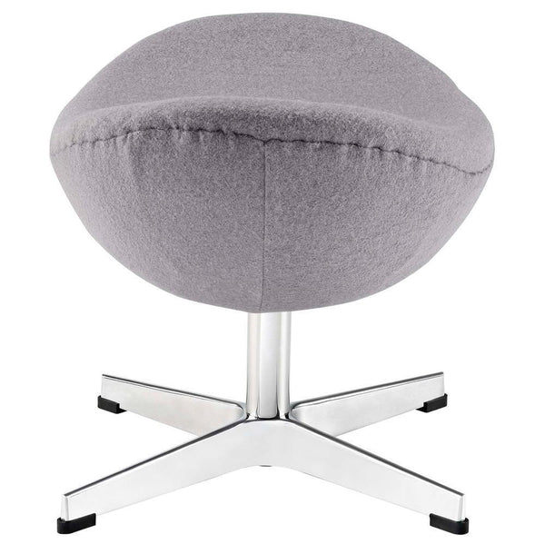 Modway Glove Wool Ottoman | Ottomans | Modishstore-7