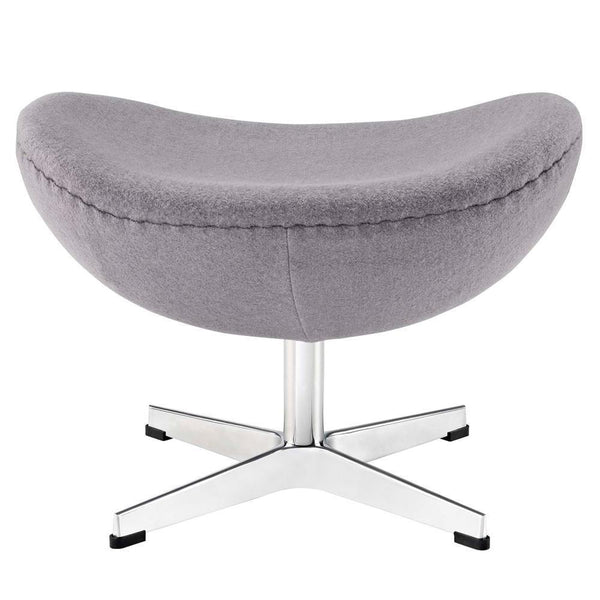 Modway Glove Wool Ottoman | Ottomans | Modishstore-6
