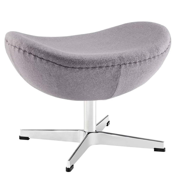 Modway Glove Wool Ottoman | Ottomans | Modishstore-9