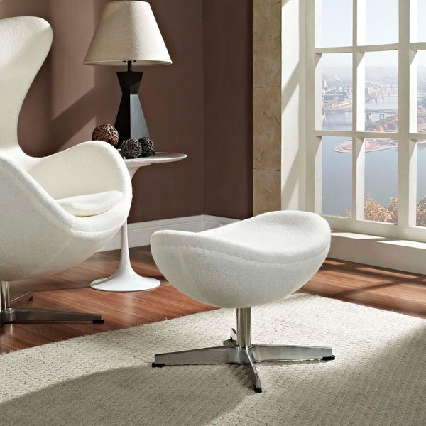 Modway Glove Wool Ottoman | Ottomans | Modishstore-12