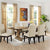 Modway Den Extendable Wood Dining Table - Brown | Dining Tables | Modishstore