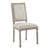 Modway Court Vintage French Upholstered Fabric Dining Side Chair