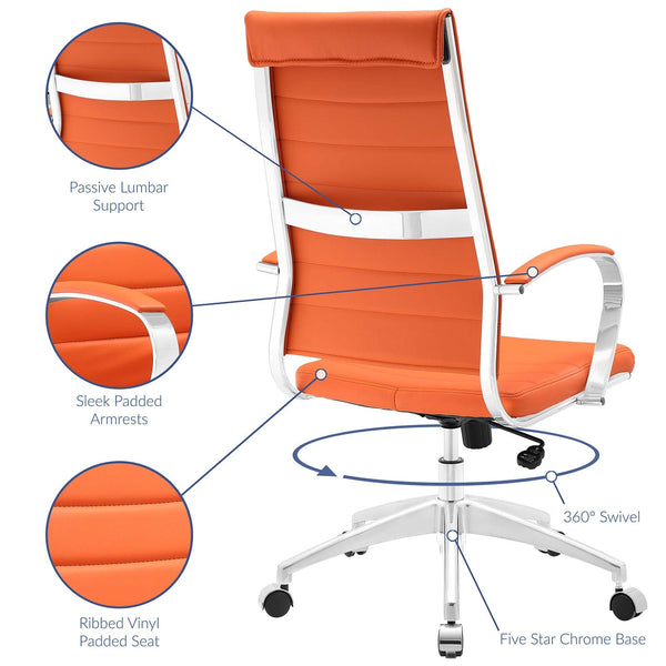 Modway Jive Highback Office Chair | Office Chairs | Modishstore-22