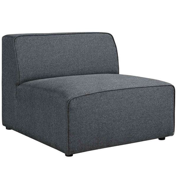 Modway Mingle Fabric Armless | Sofas | Modishstore-18