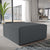 Modway Mingle Fabric Ottoman | Ottomans | Modishstore-4