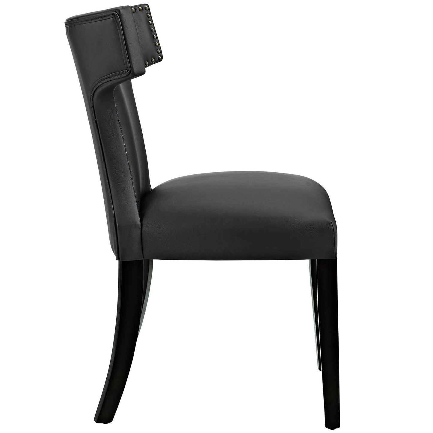 Modway Curve Set of 2 Vinyl Dining Side Chair