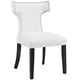 Modway Curve Set of 2 Vinyl Dining Side Chair