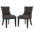 Modway Regent Set of 2 Fabric Dining Side Chair