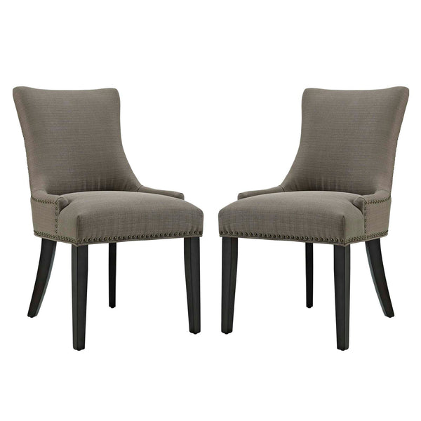 Modway Marquis Set of 2 Fabric Dining Side Chair