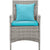 Modway Bridge 4 Piece Outdoor Patio Rattan Conversation Set with Pillows | Outdoor Sofas, Loveseats & Sectionals | Modishstore-16