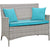 Modway Bridge 4 Piece Outdoor Patio Rattan Conversation Set with Pillows | Outdoor Sofas, Loveseats & Sectionals | Modishstore-18
