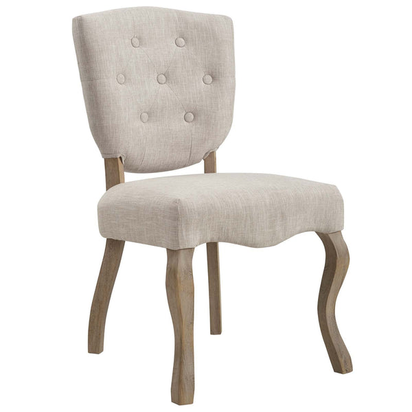 Modway Array Vintage French Upholstered Dining Side Chair