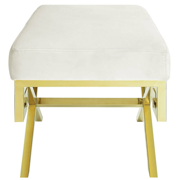 Modway Rove Velvet Bench | Stools & Benches | Modishstore-11