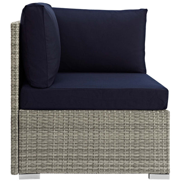 Modway Repose Sunbrellaå¨ Fabric Outdoor Patio Corner | Outdoor Patio | Modishstore-2