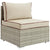 Modway Repose Outdoor Patio Armless Chair | Outdoor Chairs | Modishstore-6