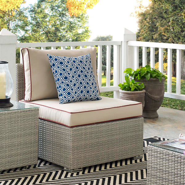 Modway Repose Outdoor Patio Armless Chair | Outdoor Chairs | Modishstore-5