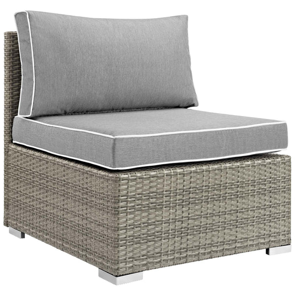 Modway Repose Outdoor Patio Armless Chair | Outdoor Chairs | Modishstore-2