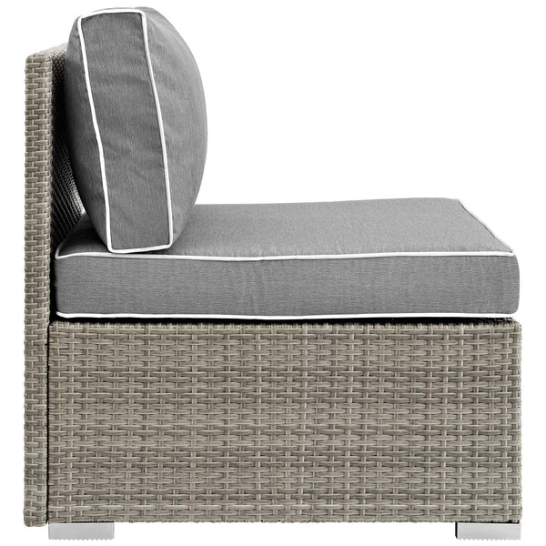 Modway Repose Outdoor Patio Armless Chair | Outdoor Chairs | Modishstore-3