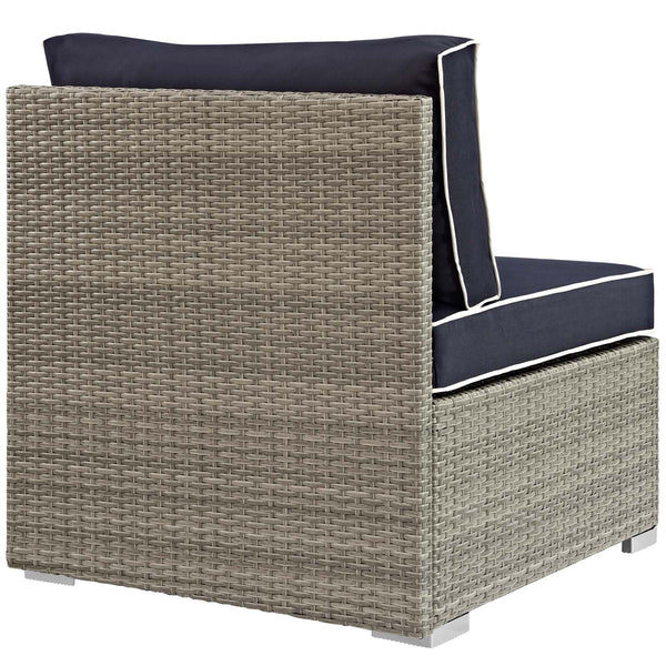 Modway Repose Outdoor Patio Armless Chair | Outdoor Chairs | Modishstore-19
