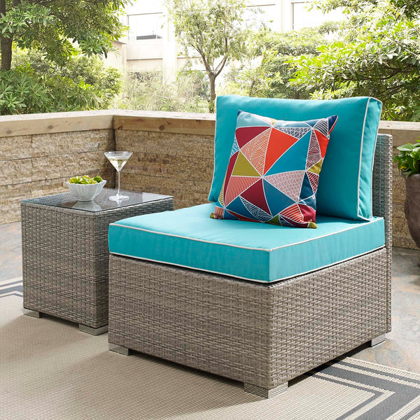 Modway Repose Outdoor Patio Armless Chair | Outdoor Chairs | Modishstore-9
