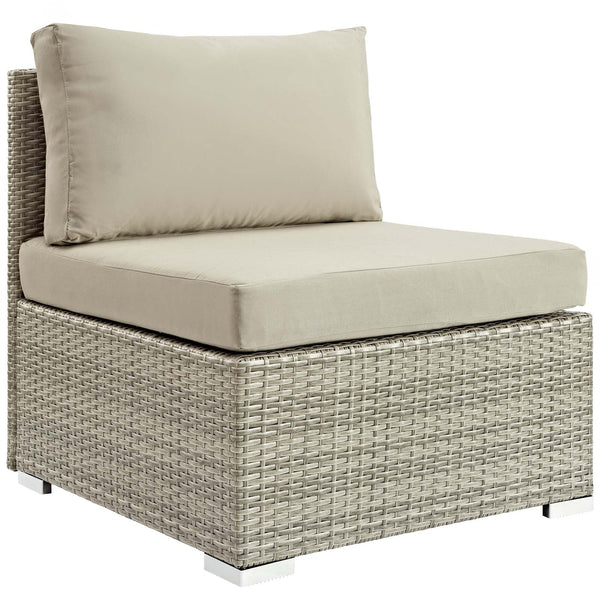 Modway Repose Sunbrellaå¨ Fabric Outdoor Patio Armless Chair | Outdoor Chairs | Modishstore-4
