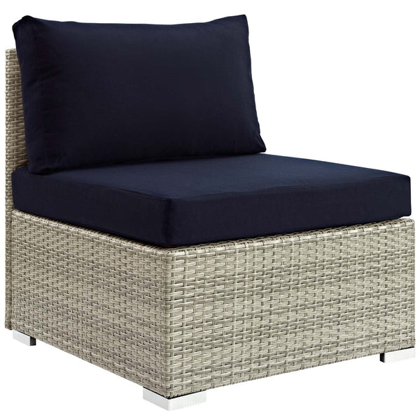 Modway Repose Sunbrellaå¨ Fabric Outdoor Patio Armless Chair | Outdoor Chairs | Modishstore-6