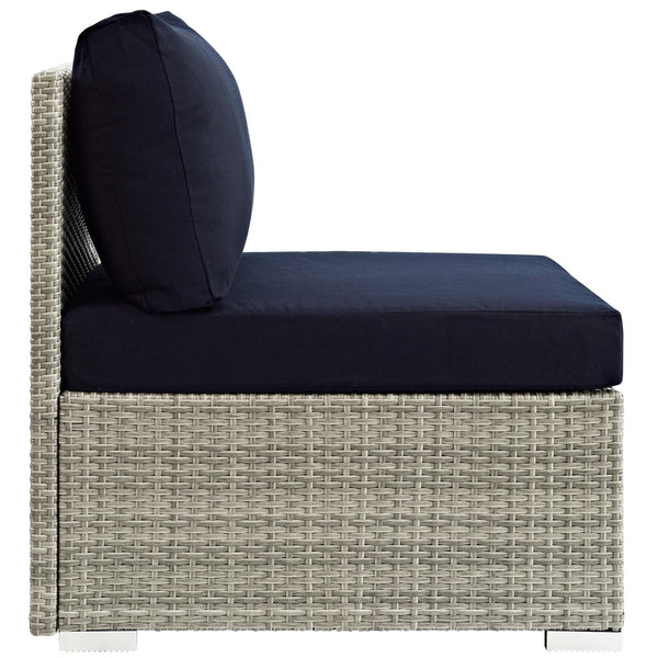 Modway Repose Sunbrellaå¨ Fabric Outdoor Patio Armless Chair | Outdoor Chairs | Modishstore-7