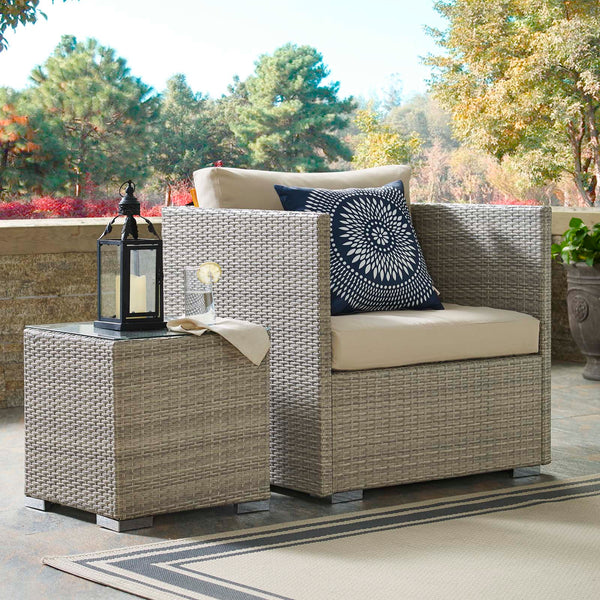 Modway Repose Sunbrellaå¨ Fabric Outdoor Patio Armless Chair | Outdoor Chairs | Modishstore-6