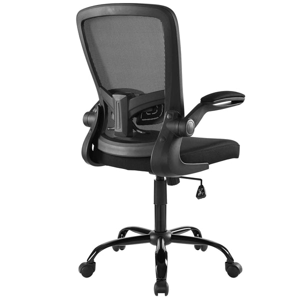 Modway Exceed Mesh Office Chair Black | Office Chairs | Modishstore-3