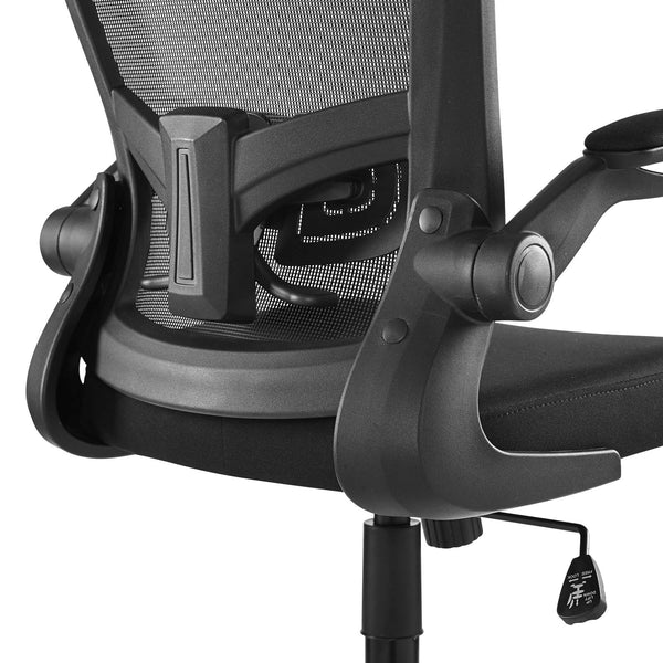 Modway Exceed Mesh Office Chair Black | Office Chairs | Modishstore-5
