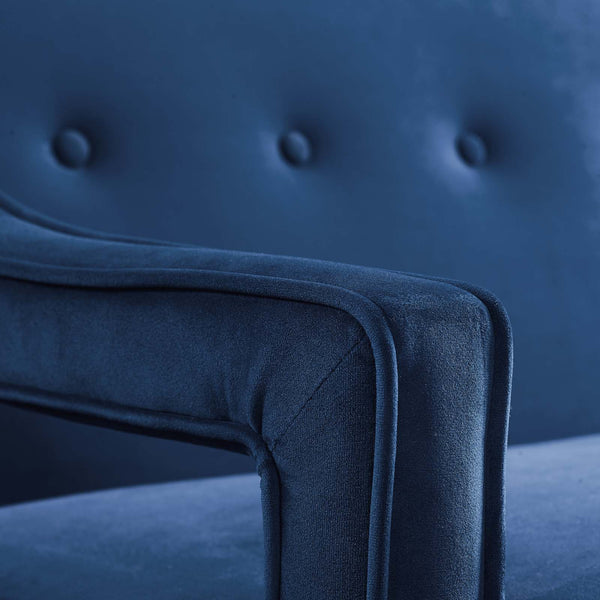 Modway Concur Button Tufted Upholstered Velvet Sofa | Sofas | Modishstore-33