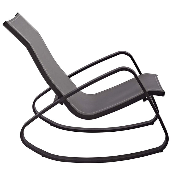 Modway Traveler Rocking Outdoor Patio Mesh Sling Lounge Chair | Outdoor Recliners & Lounge Chairs | Modishstore-3